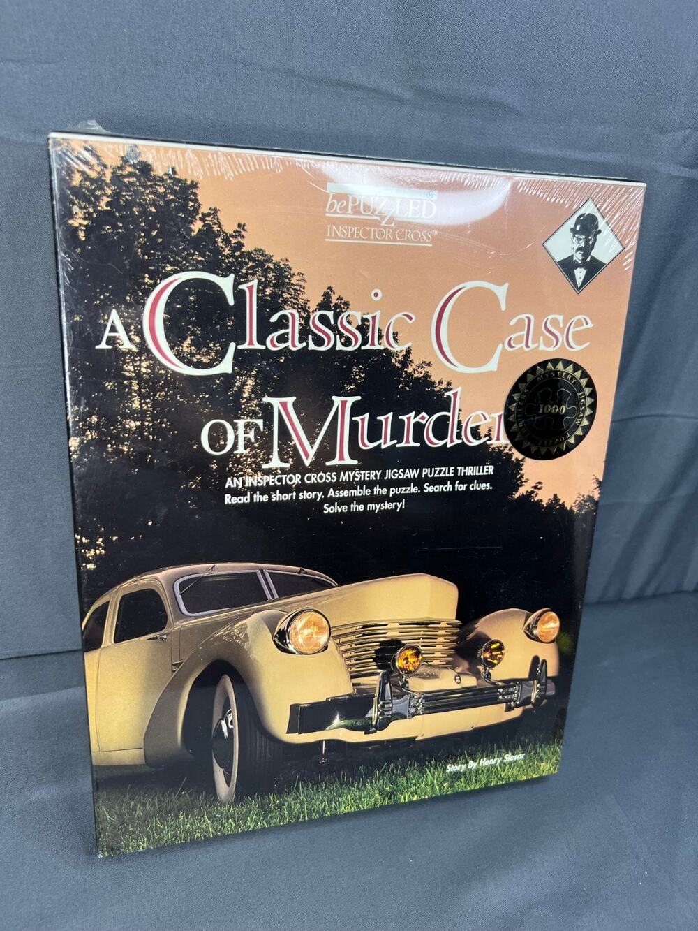 A Classic Case of Murder Be Puzzled An Inspector Cross Mystery Jigsaw Puzzle NIP